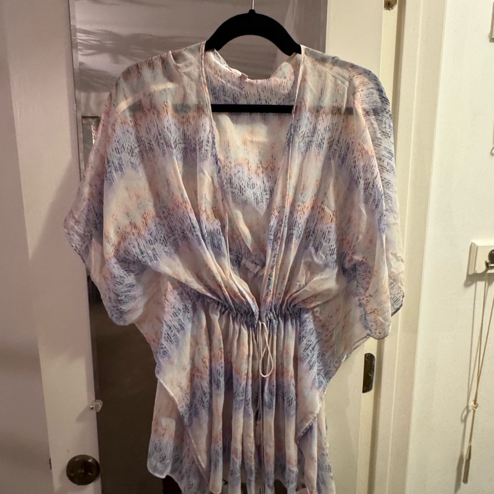 Flowy Multicolor Kaftan Top